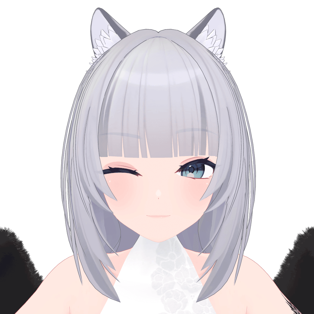 ウィンク（右）